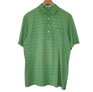Criquet Organic Cotton Striped Men's Polo Shirt
